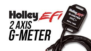 Holley EFI 2 Axis GMeter [upl. by Roleat]