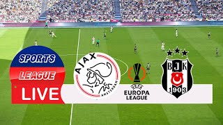 🔴LIVE AJAX VS BESIKTAS  UEFA Europa League 2425 Full Match [upl. by Mackintosh636]