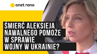 Śmierć Aleksieja Nawalnego zmieni podejście Amerykanów do wojny na Ukrainie [upl. by Cleve]