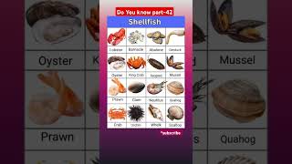 Shellfish✅DYK pt42newtoyou english trending trend video viralvideo viralshorts shorts easy [upl. by Fini]