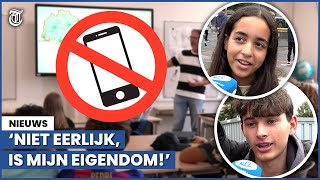 Mobielverbod op school zo omzeilen leerlingen het [upl. by Ahsyas]