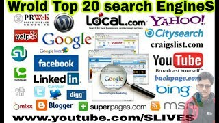 world Top 20 search engines 2019 SLIVE [upl. by Zippel]