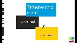 ¿Cuál es la diferencia entre exactitud y precisión [upl. by Adihsaar]