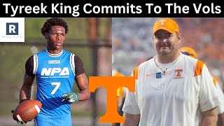 Tyreek King Commits To Tennessee  Tennessee Vols Football Recruiting News [upl. by Oremor]