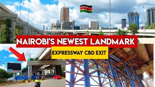 Construction Updates of Nairobi Expressway CBD Exit [upl. by Aneloj851]