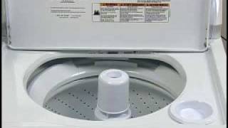 Standard Top Load Washer Operation [upl. by Camille538]