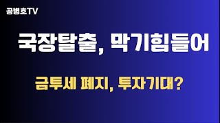 국장탈출 막을 수 없어  금투세 폐지 투자 기대  투자자 대우 경험한 사람들 쉽게 돌아오기 힘들어  투자는 일방통행 공병호TV [upl. by Yonatan]