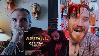 ANIMAL OFFICIAL TRAILER Ranbir Kapoor  Rashmika M Anil K Bobby D  Sandeep Vanga  REACTION [upl. by Nnylyma]