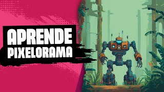 Tutorial de PIXELORAMA para PRINCIPIANTES Alternativa GRATUITA de Aseprite  Editor de sprites [upl. by Ynabe]