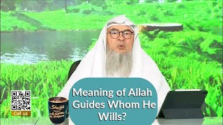 Meaning of Allah misguide whom He Wills  Sheikh Assim Al Hakeem [upl. by Atinuj]