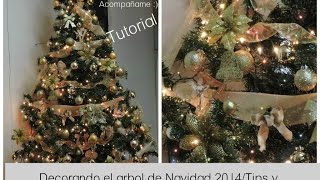 Decorando el árbol de Navidad tips y su significado [upl. by Analaj]