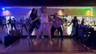 WATATI  Karol G  choreo stolen from Alina D  Zumba with Dorota Opio  Carol and Julia [upl. by Attenad]