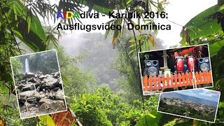 Dominica  AIDA Diva Kreuzfahrt Karibik 2016 [upl. by Annahsirhc745]