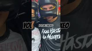 INCREÍBLE DADDY YANKEE SPARRING EDGAR BERLANGA [upl. by Relyhcs]