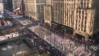 Timelapse Macys Thanksgiving Day Parade 2012 New York [upl. by Leasa]