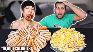 I Ate Like Matt Stonie For 24 Hours  Challenge [upl. by Parcel367]