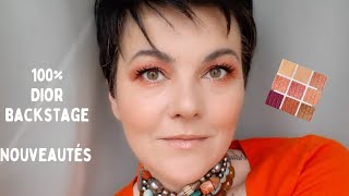 NOUVEAUTES DIOR BACKSTAGE Palette 007 Coral Neutral  Tutoriel 100 Dior diorbackstage [upl. by Hgierb605]