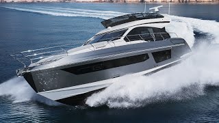 Azimut 53 Yacht 2022 Exterior Interior SlideShow [upl. by Prisilla]