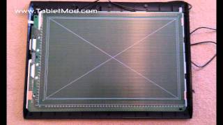 TabletMod DIY Cintiq Intuos4 XL Disassembly [upl. by Einaffit]