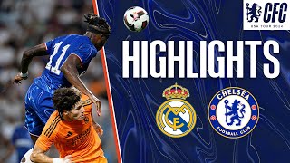 Real Madrid 21 Chelsea  HIGHLIGHTS  Chelsea FC USA Tour 2024 [upl. by Eneroc]