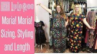 LuLaRoe Maria Dress  Everything You Want to Know and More [upl. by Jermain812]