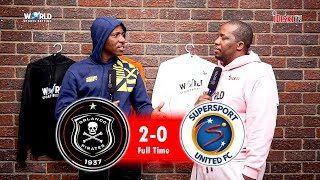 Title Race Between Pirates amp Sundowns❓  Bobo Answers  Orlando Pirates 20 Supersport United [upl. by Nasah]