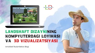 LANDSHAFT LOYIHASI 3D VIZUALIZATSIYADA OBZORI [upl. by Ybreh]