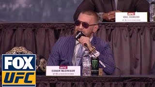 Conor McGregor surprises BKFC crowd with sudden appearance [upl. by Yllet]