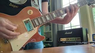 Minor Pentatonic amp Major Scale on Les Paul Guitar 🎸 [upl. by Buehrer]