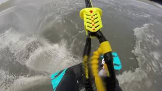 Kitesurf session BaarlandScheldeoord 30042017 [upl. by Ynwat]