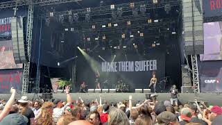 Make The Suffer  Erase Me live  Vainstream Rockfest 2024 [upl. by Moishe434]