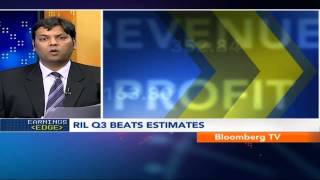 Earnings Edge RIL Q3 Beats Estimates [upl. by Neitsirhc839]