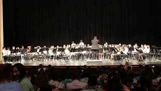 TBC Hastati Regiment 2324 Concert  East Bay  Intermediate Band [upl. by Suirradal]