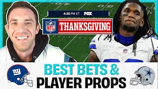 6 NFL Player Props Picks  Giants vs Cowboys  Best Bets amp Projections Today  Land Your Bets [upl. by Siradal983]