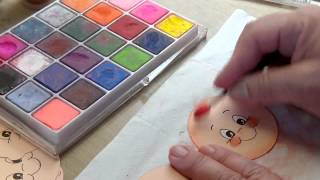 Peachy Keen Face Painting Tutorial [upl. by Assetniuq]