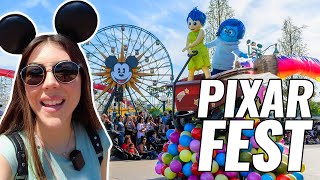 Así es el PIXAR FEST 2024 🤩  Disneyland amp Disney California Adventure [upl. by Enrahs903]