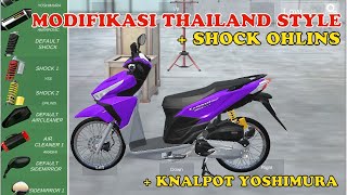 modifikasi game motor vario Terbaik thailand style aplikasi game android SUPER PURPLE [upl. by Johppah746]