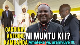 Cardinal Antoine Kambanda😲Ni muntu ki  Ubuzima BWIHARIYE NINZIRA YANYUZEMO 💔 KUGEZA AHO ARI🤔😔♥️ [upl. by Nyrahs]