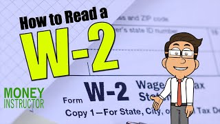 How to Read Your W2 Tax Form  Money Instructor [upl. by Suolekcin]