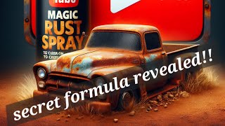 Magic Rust Spray DIY Instant results [upl. by Annaohj]