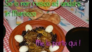 Le Ricette Tajine Marocchino con le Prugne [upl. by Robyn]