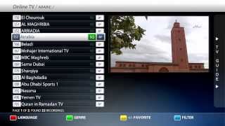 Best IPTV HD  Arabic channels example [upl. by Shiau836]