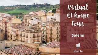 1 Euro House Tour in Salemi Sicily [upl. by Zitvaa]