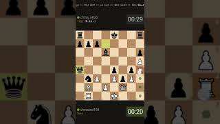 Epaulette checkmate pattern chessted 10 bullet lichess [upl. by Haduj]