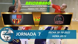 J7 CH LA SALLE MONTCADA A  HANDBOL SANT CUGAT [upl. by Nirej]