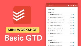 Todoist  GTD Basic Guide [upl. by Nibur]