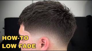 PERFECT Barber Tutorial 💈  STEPBySTEP Low Fade [upl. by Florin]