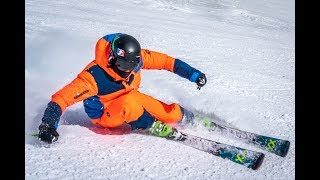 The Ski Carving Chronicles 1 Slow Motion  Reilly McGlashan [upl. by Quint674]