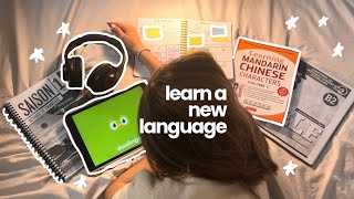 how to learn a new language on your own a guide ⭑ [upl. by Adnauqaj399]