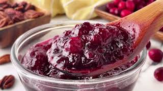 Basic Cranberry Sauce [upl. by Nalyk]